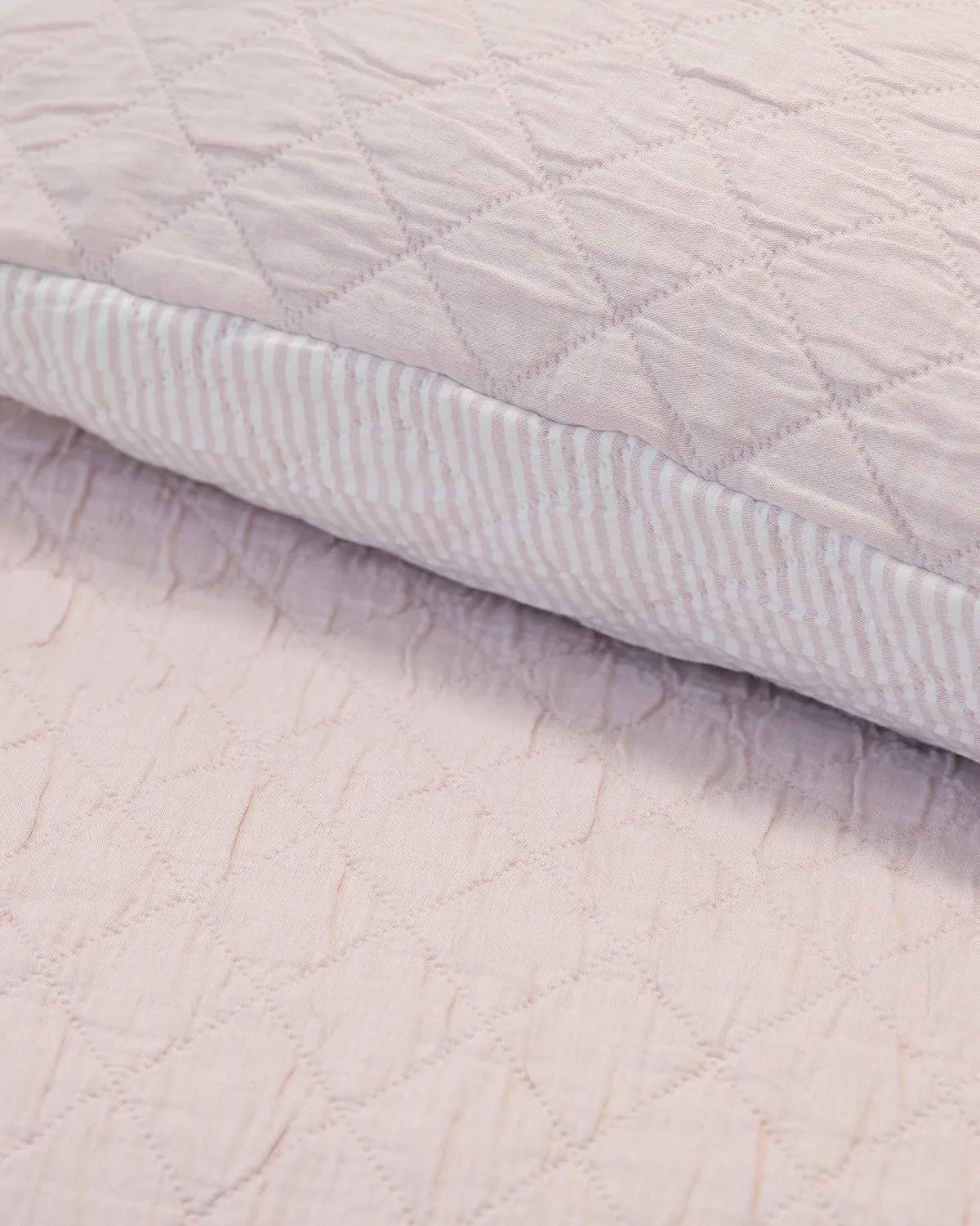 Lexington Cushion Chambray/Stripe Pink