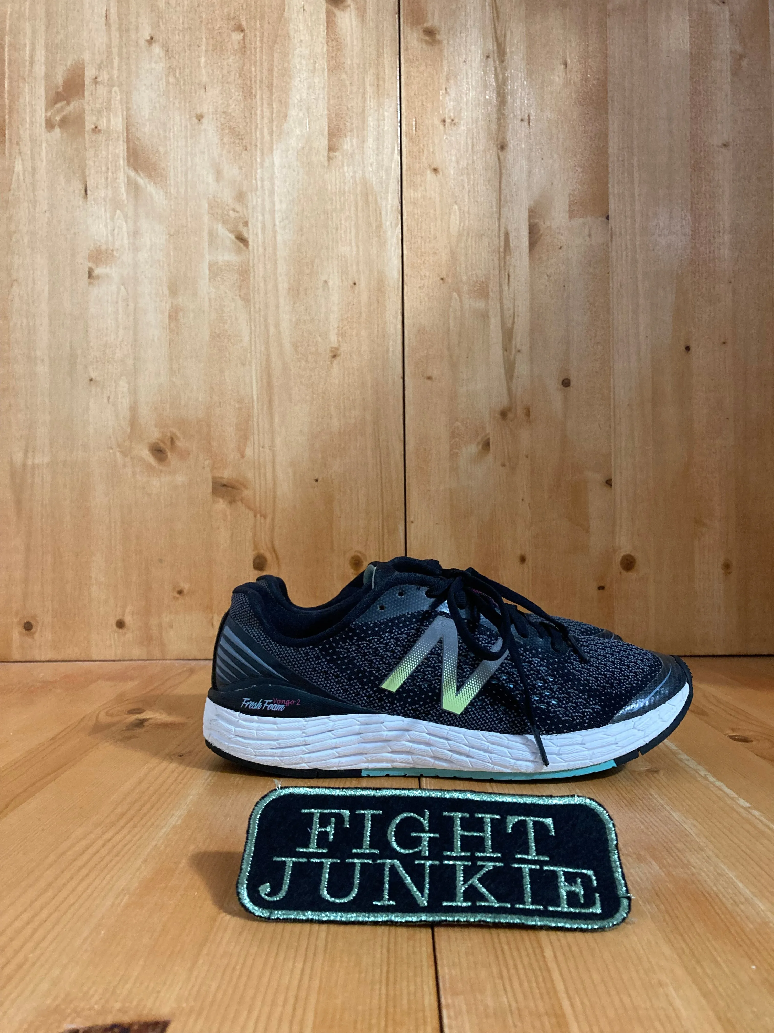 NEW BALANCE VONGO 2 FRESH FOAM Women Size 9.5 Running Training Shoes Sneakers Black