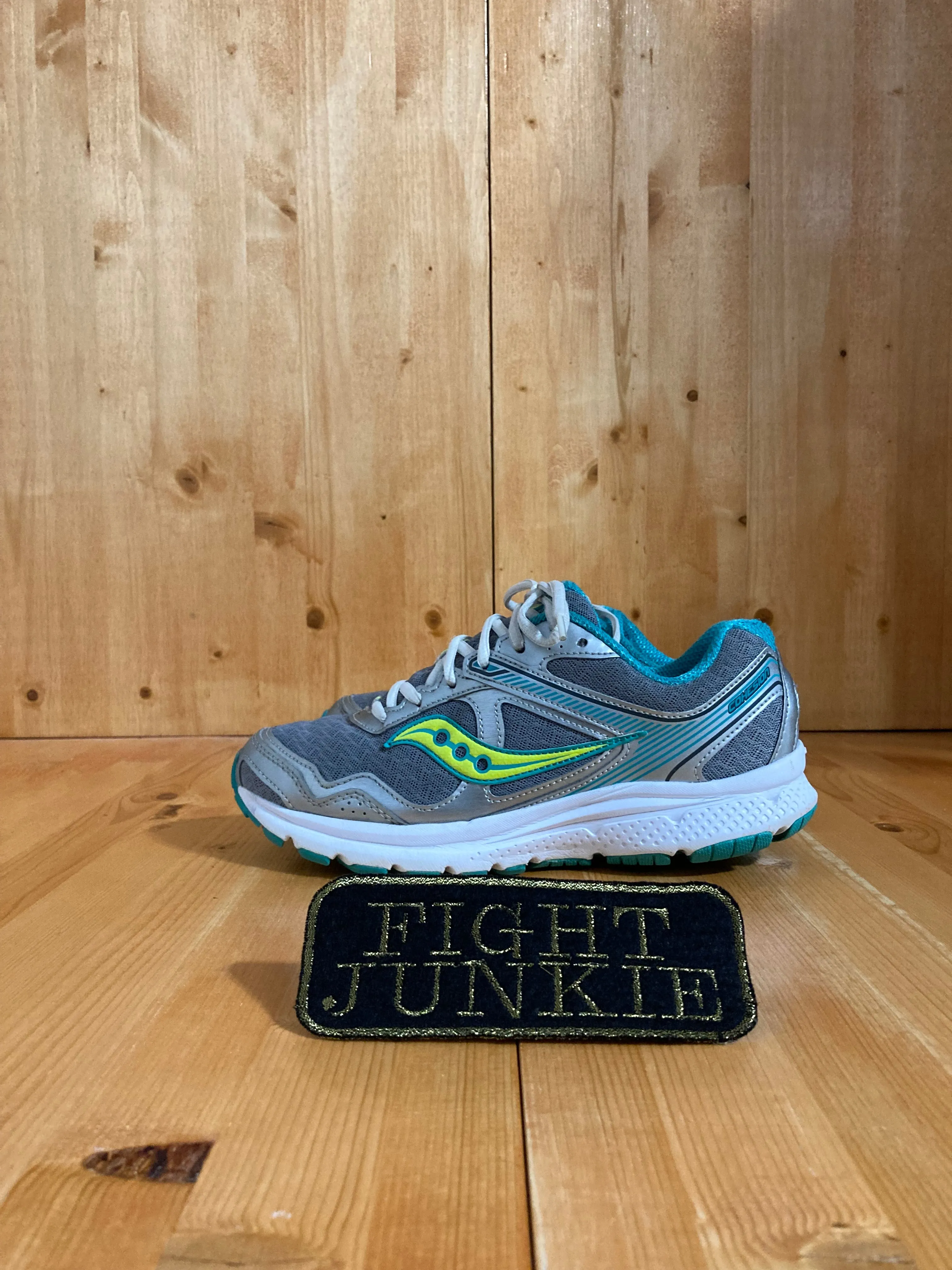 SAUCONY GRID COHESION 10 Women Size 8.5 Running Training Shoes Sneakers Gray S15333-1