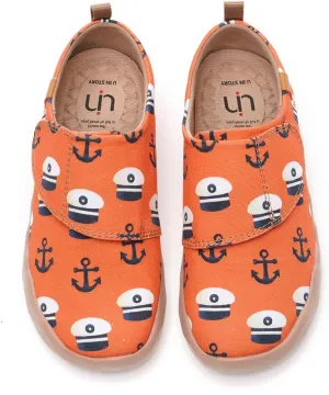 UIN Toddler Baby Little Kid Fish Shoes Colorful Painted Art Funny Walking Casual Fashion Sneakers Loafers Sea The Word