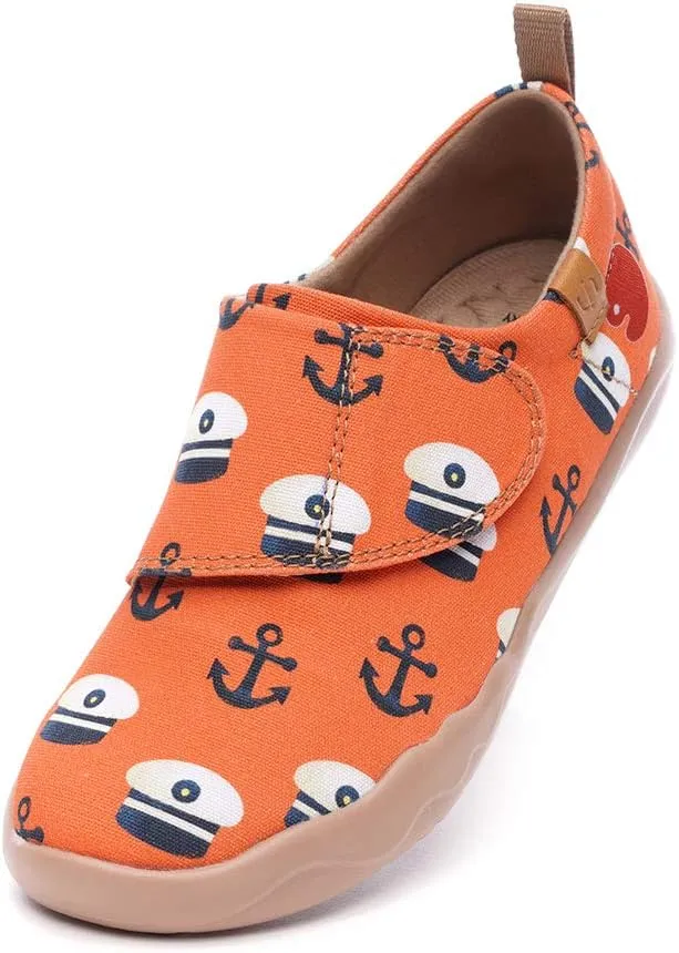 UIN Toddler Baby Little Kid Fish Shoes Colorful Painted Art Funny Walking Casual Fashion Sneakers Loafers Sea The Word